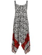 Shein Tribal Print Asymmetric Cami Dress