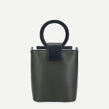 Shein Ring Handle Pu Satchel Bag