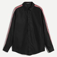 Shein Men Contrast Sideseam Shirt
