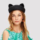 Shein Cute Ear Straw Hat