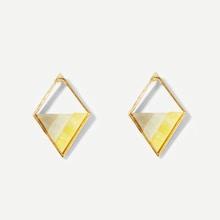 Shein Rhombus Shaped Stud Earrings