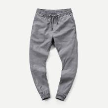 Shein Men Plain Drawstring Tapered Pants