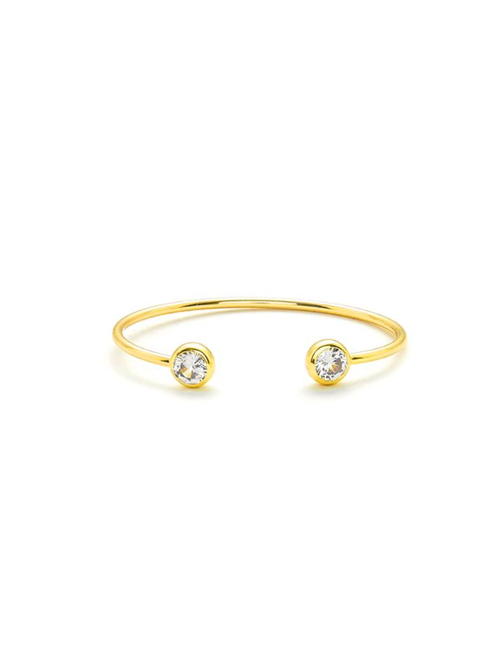 Shein Rhinestone Detail Cuff Bracelet