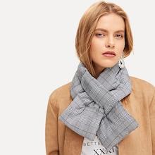 Shein Plaid Tippet Scarf