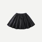 Shein Girls Faux Leather Skirt