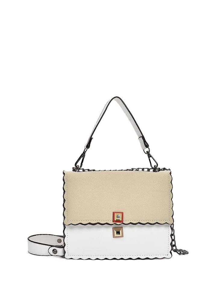 Shein Scallop Edge Chain Flap Bag