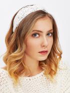 Shein Lace Crochet Twist Headband