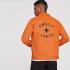 Shein Men Letter Print Collar Jacket
