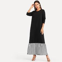 Shein Striped Hem Dress