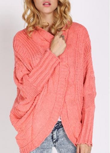 Rosewe Causal Batwing Sleeve Knitting Wool Cardigans For Woman
