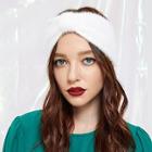 Shein Plain Fluffy Headband