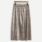 Shein Snakeskin Print Straight Skirt
