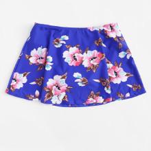 Shein Plus Flower Print Swim Skort