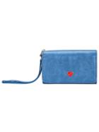 Shein Blue Large Capacity Multi-use Casual Wallet