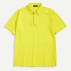 Shein Men Button Front Solid Polo Shirt