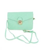Shein Green Candy Color Pu Leather Handbags
