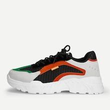 Shein Men Lace-up Chunky Sole Sneakers