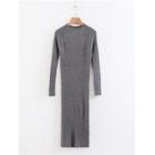Shein Raglan Sleeve Fitted Sweater Dress
