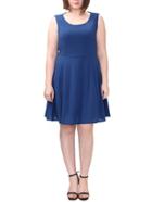 Shein Sleeveless Plus A-line Dress