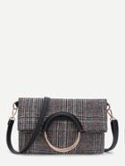 Shein Gingham Print Combination Bag 2pcs