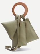 Shein Green Clutch Bag Set With Strap