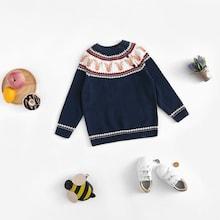 Shein Toddler Boys Christmas Elk Print Jumper