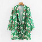 Shein All Over Florals Shawl Collar Coat