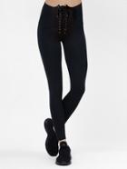 Shein Lace Up Skinny Leggings