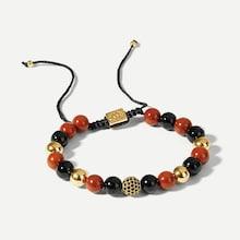 Shein Men Color Block Beaded Bracelet