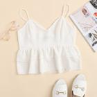 Shein Layered Flounce Hem Cami Top