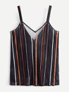 Shein Striped Velvet Cami