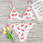 Shein Allover Watermelon Print Bikini Set