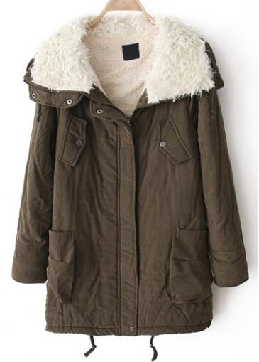 Rosewe All Matched Long Sleeve Turndown Collar Woman Coat