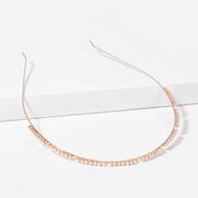 Shein Faux Pearl Engraved Headband
