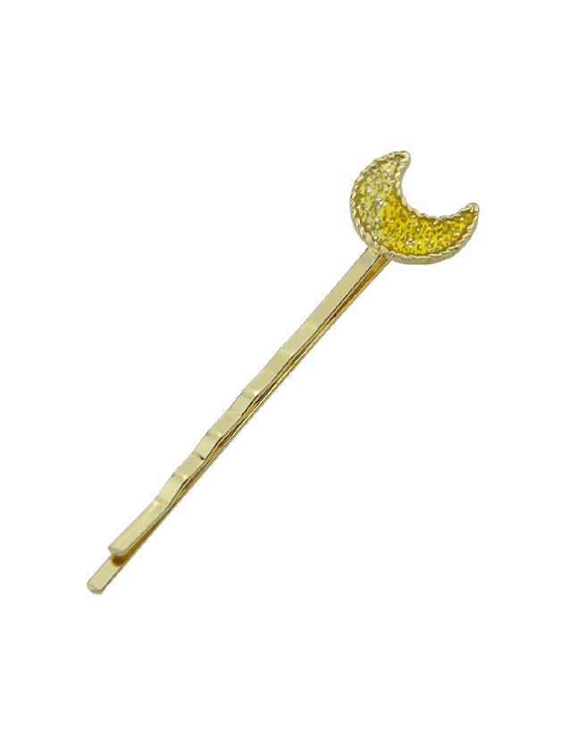 Shein Yellow Moon Shape Hair Accessories For Women
