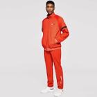 Shein Men Zip Up Letter Detail Sweatshirt & Pants Set