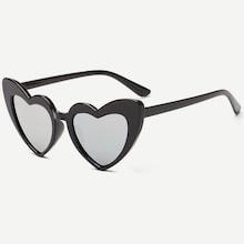 Shein Girls Heart Shaped Lens Sunglasses