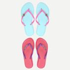 Shein Charm Detail Flip Flop Sandals