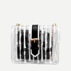 Shein Buckle Decor Chain Bag With Inner Pouch