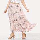 Shein Plus Button Up Floral Skirt