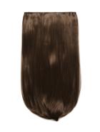 Shein Chestnut Clip In Straight Long Hair Extension