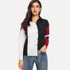 Shein Drop Shoulder Cut And Sew Shirt