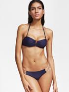 Shein Navy Halter Sexy Bikini Set