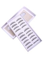 Shein 10 Pairs Natural Short Straight False Eyelashes