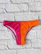 Shein Two Tone Bikini Bottom