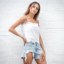Shein Cut Out Frill Detail Cami Top