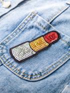 Shein Sequin Lipstick Cute Patch