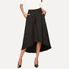 Shein Hidden Pocket Asymmetric Hem Skirt