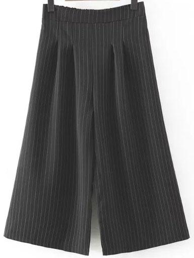 Shein Vertical Striped Wide Leg Pants