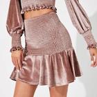 Shein Shirred Panel Skirt